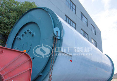 12 million kcal gas-fired vertical thermal oil heater project