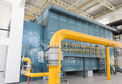 15 tph water tube boiler project for paper industry
