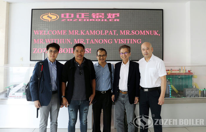 Thailand customers visit ZOZEN for future cooperation in October