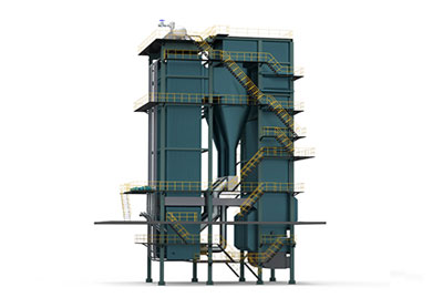 CFB (circulating fluidized bed) coal-fired steam boiler