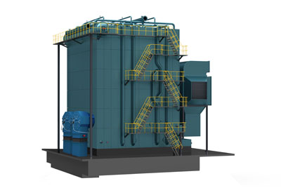 DHS corner tube gas fired boiler